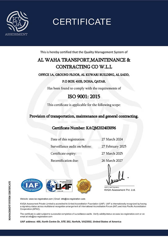 ISO Certification